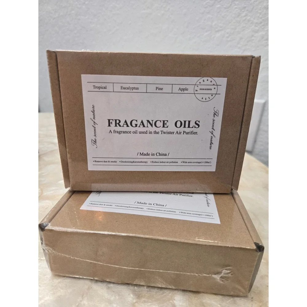 Twister‎ Air Purifier Fragrance Oils Tropical Eucalyptus Pine Apple Scents